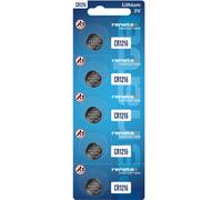 Renata CR1216 Lot de 5 piles bouton au lithium 3 V