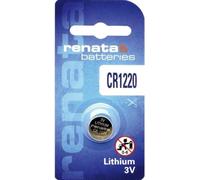 Renata CR1220.CU MFR bouton au lithium de batterie, 40mAh