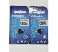 Renata CR1225 Lot de 2 piles pour montre