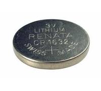 Renata CR1632 Cell pièce de monnaie Bouton batterie au lithium 3 V montre Tag Key X1 fabriqué en Suisse