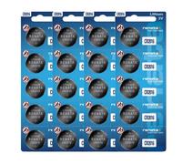 Renata CR2016 Lot de 20 piles bouton au lithium 3 V