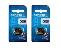 Renata CR2032 Lot de 2 piles