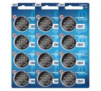 Renata CR2477N Lot de 12 piles bouton au lithium 3 V 2477