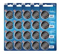 Renata CR2477N Lot de 20 piles bouton au lithium 3 V 2477