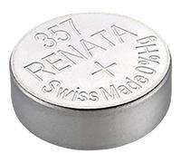 Renata Pile bouton Type 357 à oxyde d'argent