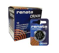 Renata Lot de 10 piles au lithium CR2430 remplace DL2430, BR2430