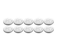 RENATA Lot de 10 Piles Bouton Silver Oxyde 371 / SR920 SW 0% Mercure