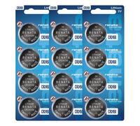 Renata Lot de 12 piles CR2450N - Piles bouton au lithium 3 V 2450