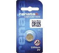RENATA Lot de 2 Blisters de 1 Pile bouton lithium CR1225 3V 48 mAh