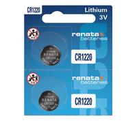 Renata Lot de 2 piles CR1220 au lithium 3 V