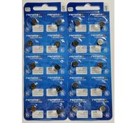 Renata Lot de 20 piles pour montre suisse Type 377