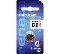 RENATA Lot de 3 Blisters de 1 Pile bouton lithium CR1616 3V 50 mAh