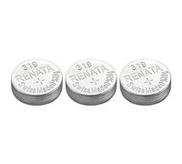 RENATA Lot de 5 Piles Bouton Silver Oxyde 319 / SR527 SW 0% Mercure 1,55V
