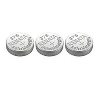 Renata Pile bouton Silver Oxyde 376 / SR626W 0% mercure – Lot de 5