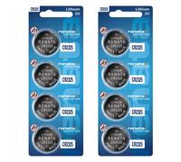 Renata Lot de 8 piles CR2325 au lithium 3 V