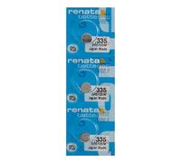 Renata - Pile 335 Fabrication Suisse en Oxyde d'argent pour Montre 1.5 v(SR512SW) SR512SW, SB-AB, 280-68, V335, 622, 335