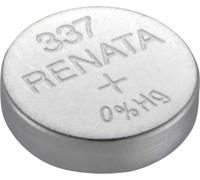 Renata Pile bouton 337 1.55 V 8 mAh oxyde d'argent