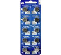 Renata Pile bouton 357 1.55 V 10 pc(s) 160 mAh oxyde dargent 357 MP CE RENATA
