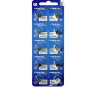 Renata Pile bouton 393 1.55 V 10 pc(s) 80 mAh oxyde dargent 393 MP CE RENATA