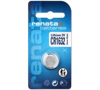 Renata / Swatch Group - Pile bouton lithium blister CR1632 RENATA 3V 125mAh - Blister(s) x 1