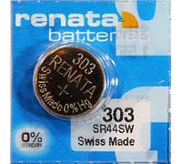Renata Pile de montre de fait-Swiss 303 ou SR44SW 1.5V (2 x 303 ou SR44SW)