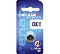 Renata Piles pour Montres Modèle PILHA RENATA-CR1216 3 V Blister 1 pièce