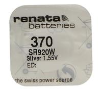 Renata SP 370 Coin Cell Watch Battery Pack de 10