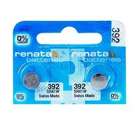 Renata SR41W Lot de 6 piles pour montre Oxyde d'argent 392