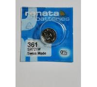 Renata / Swatch Group - Pile bouton oxyde argent 361 RENATA 1.55V 24mAh - Blister(s) x 1