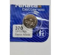 Renata/Swatch Group - Pile Bouton oxyde Argent 370 Renata 1.55V 40mAh - Blister(s) x 1