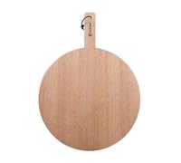 RENBERG NATURALLY - Planche à découper 38x28x1.5cm - Bois de hêtre - Bords blancs - Design avec cintre - Lavage à la main recommandé