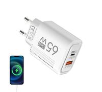 Renchey Adaptateur Secteur - Chargeur Secteur USB C - Cube Adaptateur Prise Internationale Ports Multiple Charge Rapide pour Voyage Appareil Photo Montre Domicile École