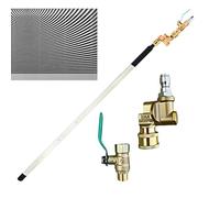 Renchey Lance de Nettoyage pour Radiateur - Nettoyeur De Radiateur 60 Cm 310 Bar Avec Tuyau À Air | Accessoires pour Nettoyeur Haute Pression pour Véhicule, Marine, Remorque, Camping-car, Camion,
