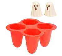 Renchey Moules En Silicone Halloween,Moules Fantômes En Silicone Halloween - Réutilisables Sécurisés Pour Glaçage Cire Glace Bonbons Biscuits Pâtisserie