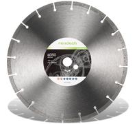 rendech® Disque diamant 350 x 20 mm haute performance | Idéal pour le béton, la pierre, la maçonnerie, le granit, la brique et bien plus encore - Accessoires pour meuleuses d'angle