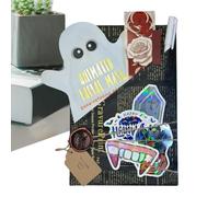 Rendez-Vous Avec Un Livre Décoration Amusante Fantôme Chauve-Souris | Kit Livre Surprise Fantôme Chauve-Souris pour Passionnés de Lecture Étudiants Professeurs Maison Bureau