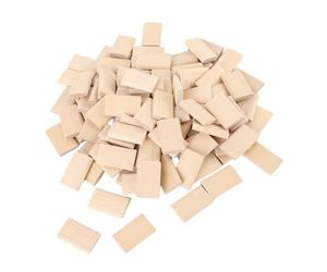 Rengue Cheville Bois Hêtre 5x19x30mm pour Meuble ébénisterie | Connecteurs en Bois Massif pour Assemblage, Menuiserie, Construction de Cadres, Design Plat Léger, Chevilles en Hêtre
