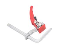 Rengue Crémaillère de Ratchet 9x17,5cm Acier Allié Chrome Molybdène | Déverrouillage Rapide F Clamp, Patin ABS auto-aligné pour Système de Rail, Usage Scie à Table