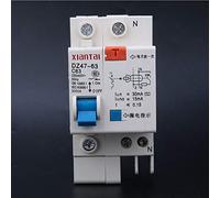 Rengue Disjoncteur Différentiel, 1P N 60A 30mA 4KA | Disjoncteur Différentiel Type C pour Protection contre les Surcharges et les Courts-circuits, 230V-400V CA 50Hz, Boîtier
