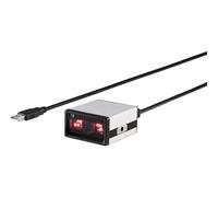 Renkforce RF-4353860, lecteur de code-barres connecté, 1D/2D, CMOS, GS1 Databar Limited, UPC-E, ISSN, ISBN, UPC-A, Matrix 2 of 5, Codabar, Code 11, Code 128, Code 32,..., Aztec Code, Data Matrix, Micr