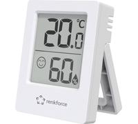 Renkforce RF-6417554 Thermo-hygromètre radiopiloté blanc RF-6417554
