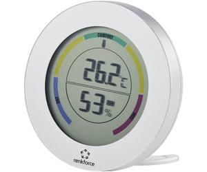 Renkforce Thermo-hygromètre argent RF-5235480