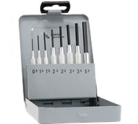 RENN 457 100 5 - Chasse-goupilles avec jeu de douilles cass. métallique