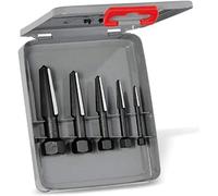 Rennsteig 9R 471 901 3 Extracteur de vis à double tranchant dans un coffret en métal, taille 1-5, Noir