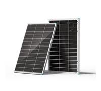 RENOGY Panneau solaire monokristallin 100 W N-Typ Bifaziales, 16BB IP68 | Cellules de jusqu'à 30 % d'énergie en plus, matériau arrière et cellules occupées des deux côtés