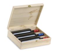 Renoir Coffret en bois exclusif pour 3 bouteilles de vin