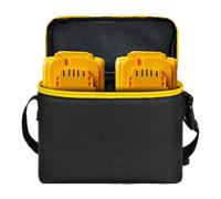 Renopfect Sac de rangement de batterie - Sac d'organisation de batterie, étui de batterie de grande capacité | Organisateur de protection, étanche pour valise à dos à la maison