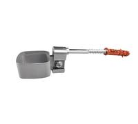 Renoplast® RK65 Collier en aluminium pour tuyau de descente, 25 cm, 45 x 45 mm Gris, gouttières, gouttière d'évacuation des eaux pluviales, évacuation des eaux de pluie