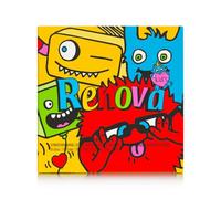 Renova Lot de 20 serviettes en papier pour enfants 110 g