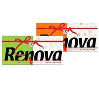 Renova serviettes Red Label - 1 Paquet, couleurs assorties